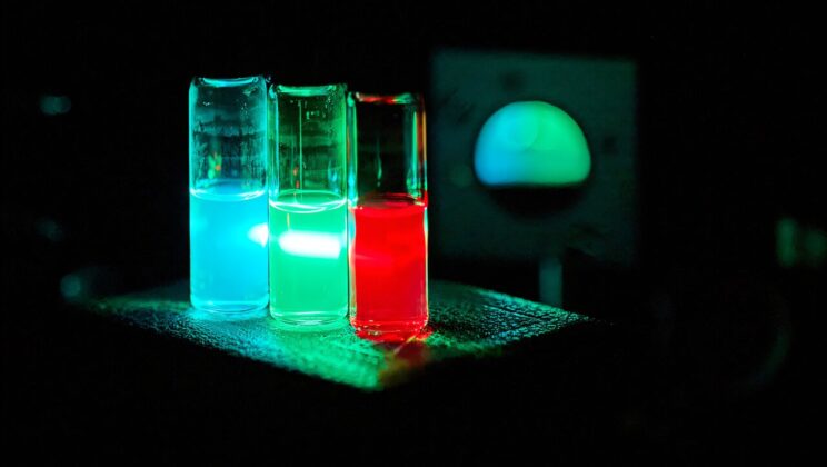 Crystal Coating Stabilizes Quantum Dots for 12+ Hours
