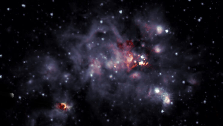 Astronomers Unveil a Colossal New Giant Molecular Cloud in the Milky Way’s Heart