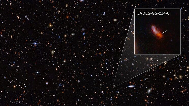 Astronomers Discover a Surprisingly Mature Galaxy From the Universe’s Dawn
