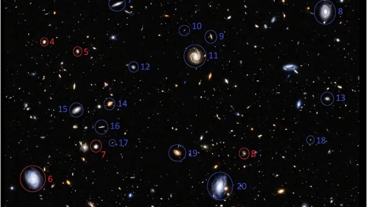 James Webb Telescope Spots Unprecedented Galaxy Rotation Pattern