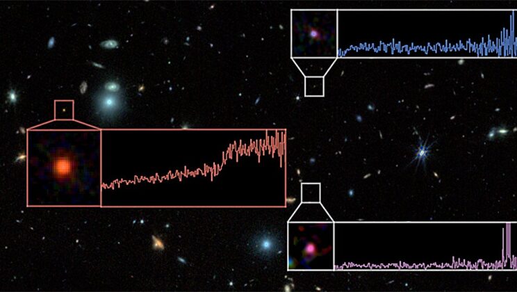 Record-Breaking “Red and Dead” Galaxy Found 700 Million Years After Big Bang