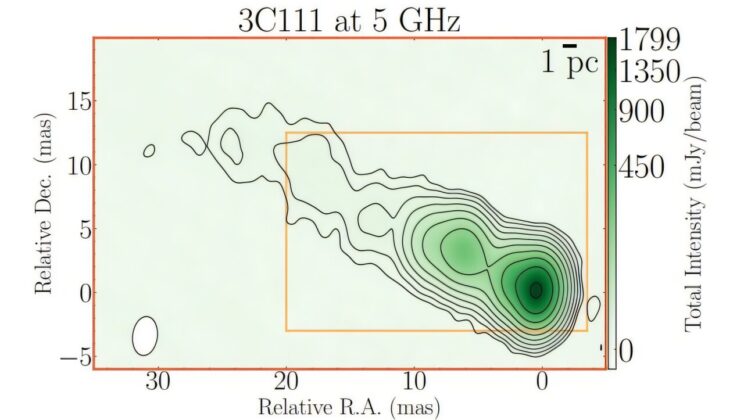 New VLBA Observations Reveal Secrets of Radio Galaxy 3C 111