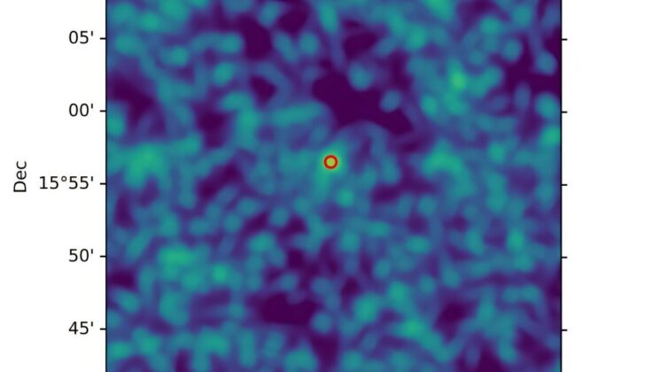 SRGA J2306+1556: The X-ray Beacon from a Distant Galaxy