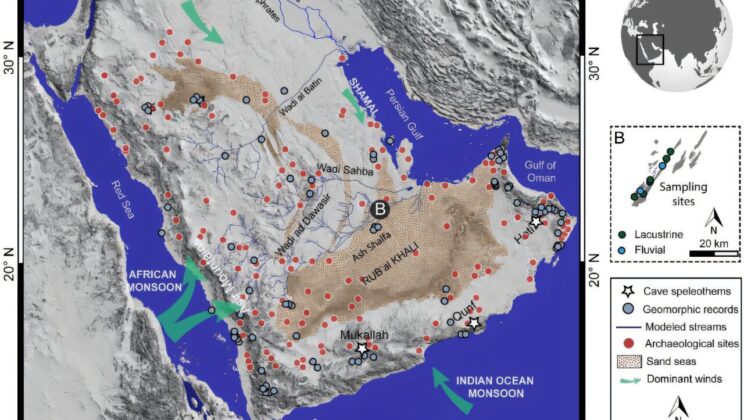 The Hidden Lakes and Rivers of the Empty Quarter