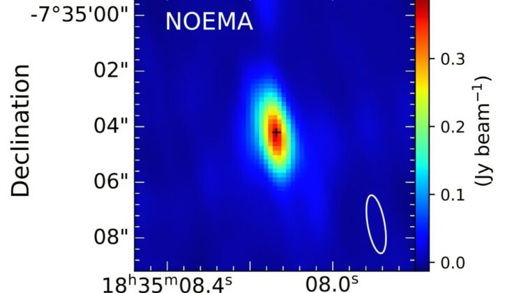 Cosmic Cooling: Chinese Astronomers Witness Aftermath of Stellar Outburst in G24.33+0.14