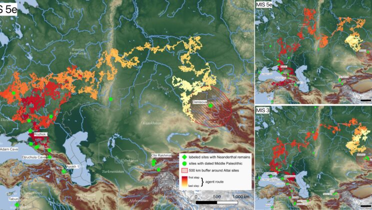 Neanderthals Crossed 2,000 Miles Through Ice Age Eurasia and Left Behind a Hidden Legacy