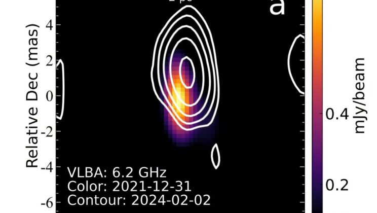 This Silent Galaxy Just Unleashed a Jet That Defies the Speed of Light