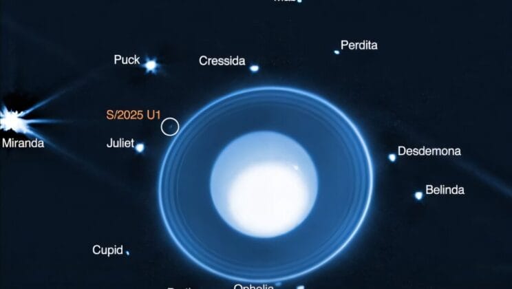 Astronomers Stunned as Uranus Gains a New Member in Its Cosmic Family