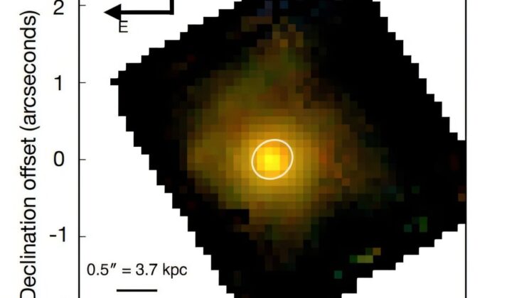 Astronomers Discover a Cosmic Titan from the Dawn of the Universe
