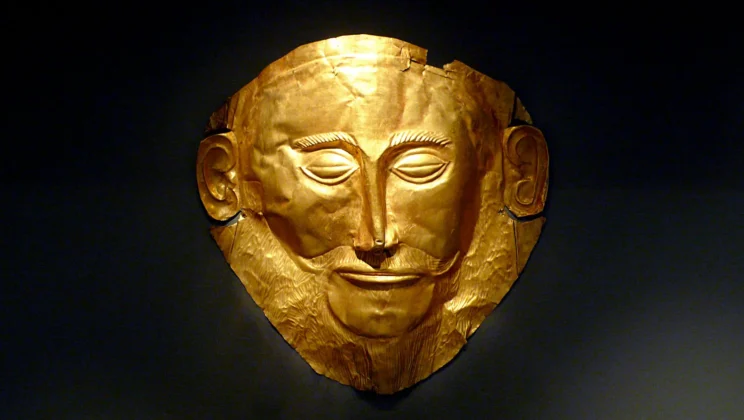 The Gold Masks of Mycenaean Greece