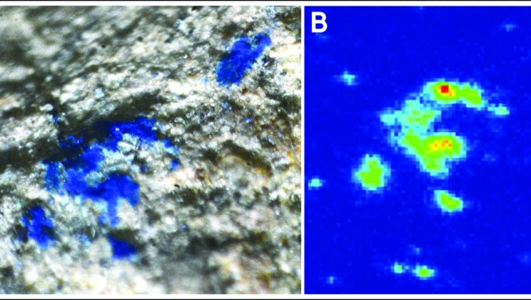 This 13,000-Year-Old Stone Holds the Oldest Blue in European History