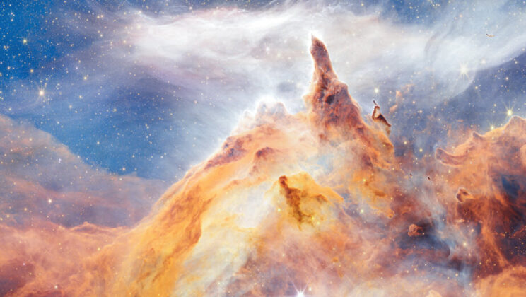 This Towering Cosmic Spire Is 5 Light-Years Tall—And It’s Giving Birth to Stars