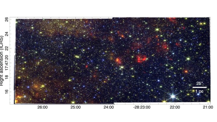 Astronomers Stunned as JWST Reveals “Secret” Stars Buried Deep Inside Galactic Cloud