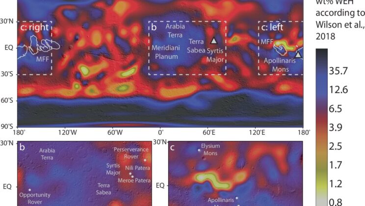 Fire Created Ice? Scientists Reveal Explosive Mars Volcanoes May Have Frozen the Red Planet