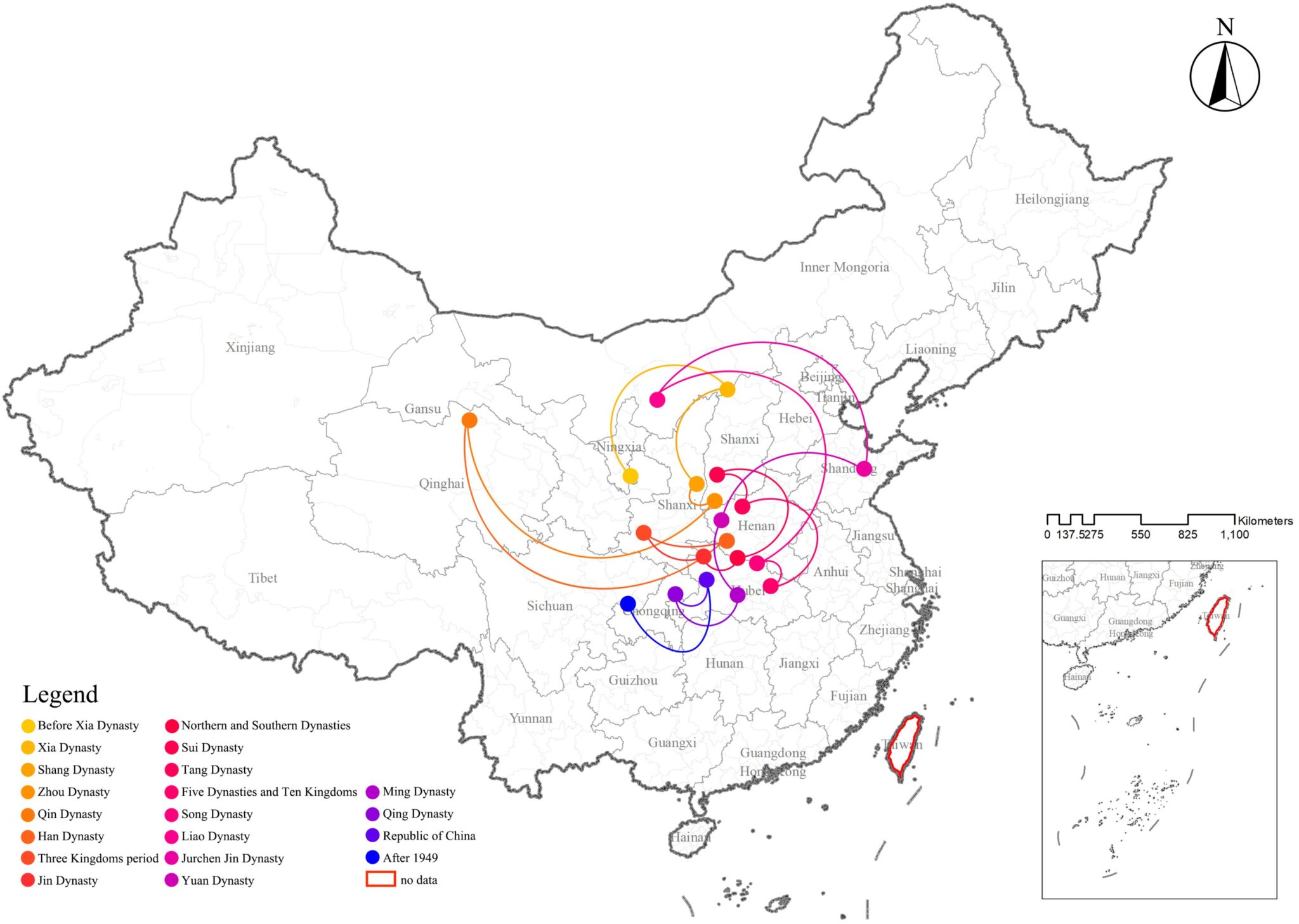 4,000 Years of Tombs Reveal the Hidden Map of China’s Rise and Fall