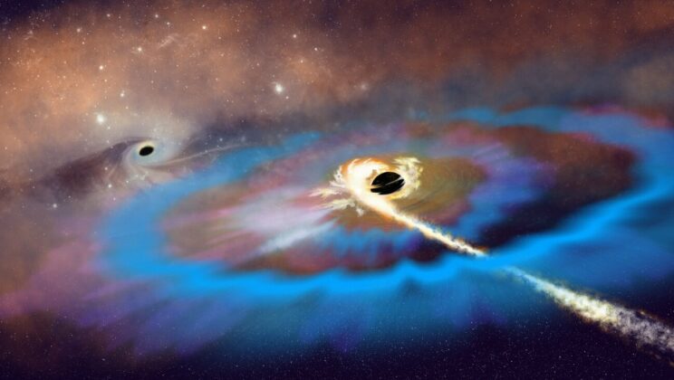 Astronomers Stunned by “Homeless” Black Hole That Tore a Star Apart Far from Its Galaxy’s Core