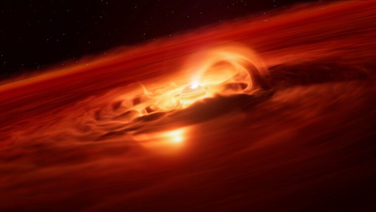Astronomers Catch Rogue Planet Devouring 6 Billion Tons of Gas Every Second