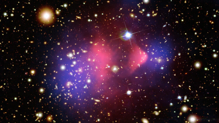 The Bullet Cluster: The Cosmic Collision That Proved Dark Matter Is Real