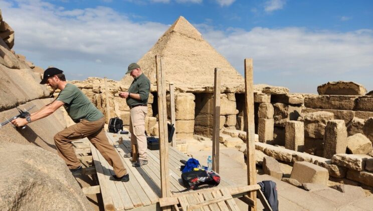 Hidden Chambers Discovered Inside Giza’s Menkaure Pyramid — Could This Be a Secret Entrance?