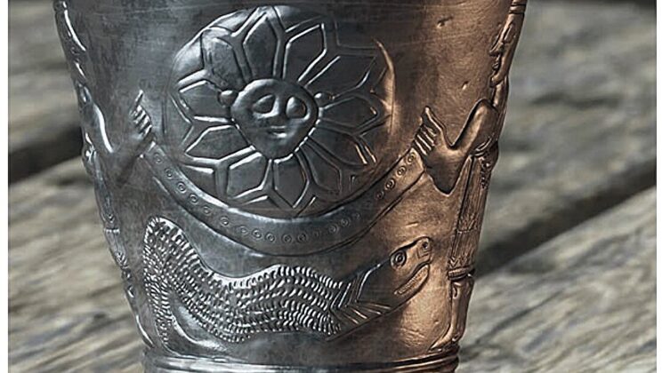 Ancient Artist Hid a Time-Lapse of the Cosmos on a Tiny Silver Cup, Study Suggests