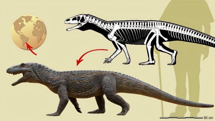 Scientists Discover a 240-Million-Year-Old “Fighter” Lizard That Preyed Like a Dinosaur