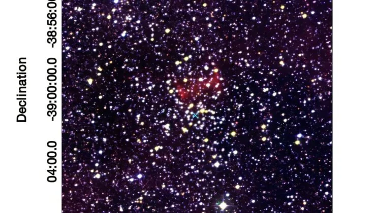 Scientists Uncover Rare Cosmic Connection Between Dying Nebula and Star Cluster
