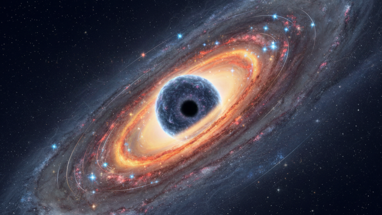 The Milky Way’s Central Black Hole Might Actually Be a Giant Knot of Dark Matter