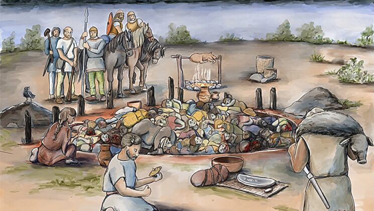 Archaeologists Uncover a Mass Grave of Women and Children Who Weren’t Even Related