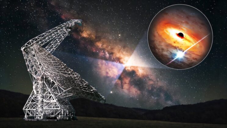A Mysterious 8.19 Millisecond Pulse Detected Near the Milky Way’s Central Black Hole