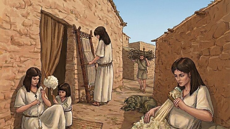 Archaeologists Discover the Ghost of a Vertical Loom Hidden in Ancient Ashes