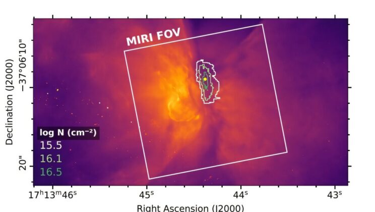 Astronomers Discovered an Impossible Frost Hidden Within a Dying Star