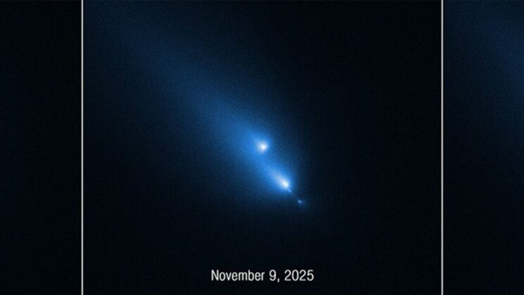 Hubble Catches a 5-Mile Wide Comet Shattering Into Pieces After Getting Too Close to the Sun