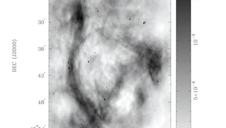 Scientists Discovered a Spinning Stellar Corpse Weaving Giant Spirals in Deep Space