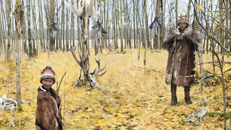 Scientists Found Invisible Feather Headdresses in 7,000 Year Old Graves