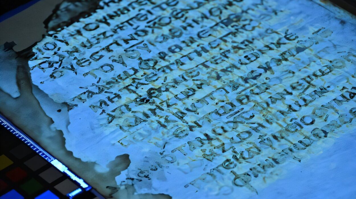 Scientists Used Light To Summon Ghost Text From 1,500 Year Old Parchment