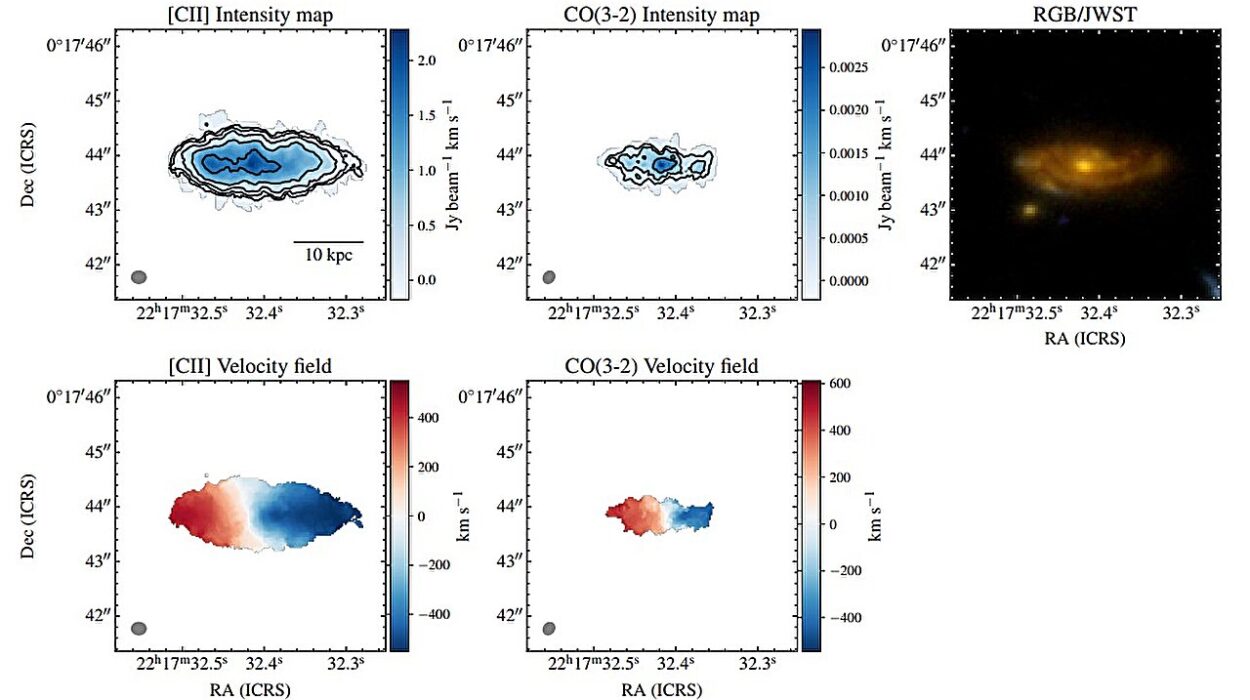Scientists Found a Modern Looking Giant Galaxy at the Dawn of Time