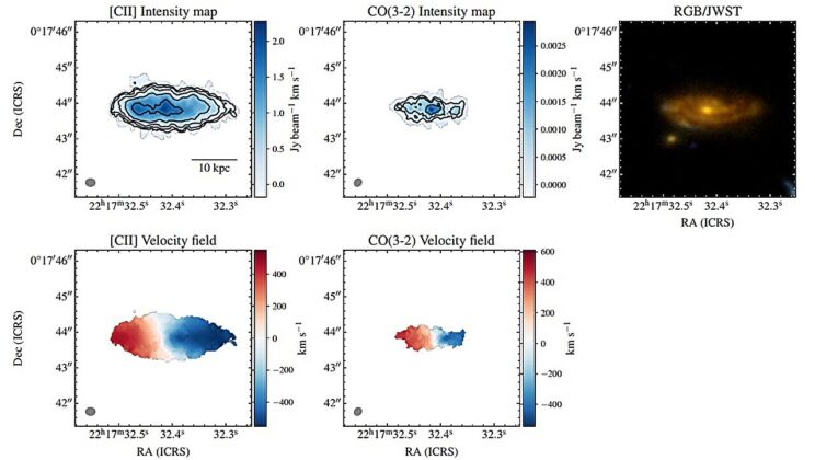 Scientists Found a Modern Looking Giant Galaxy at the Dawn of Time