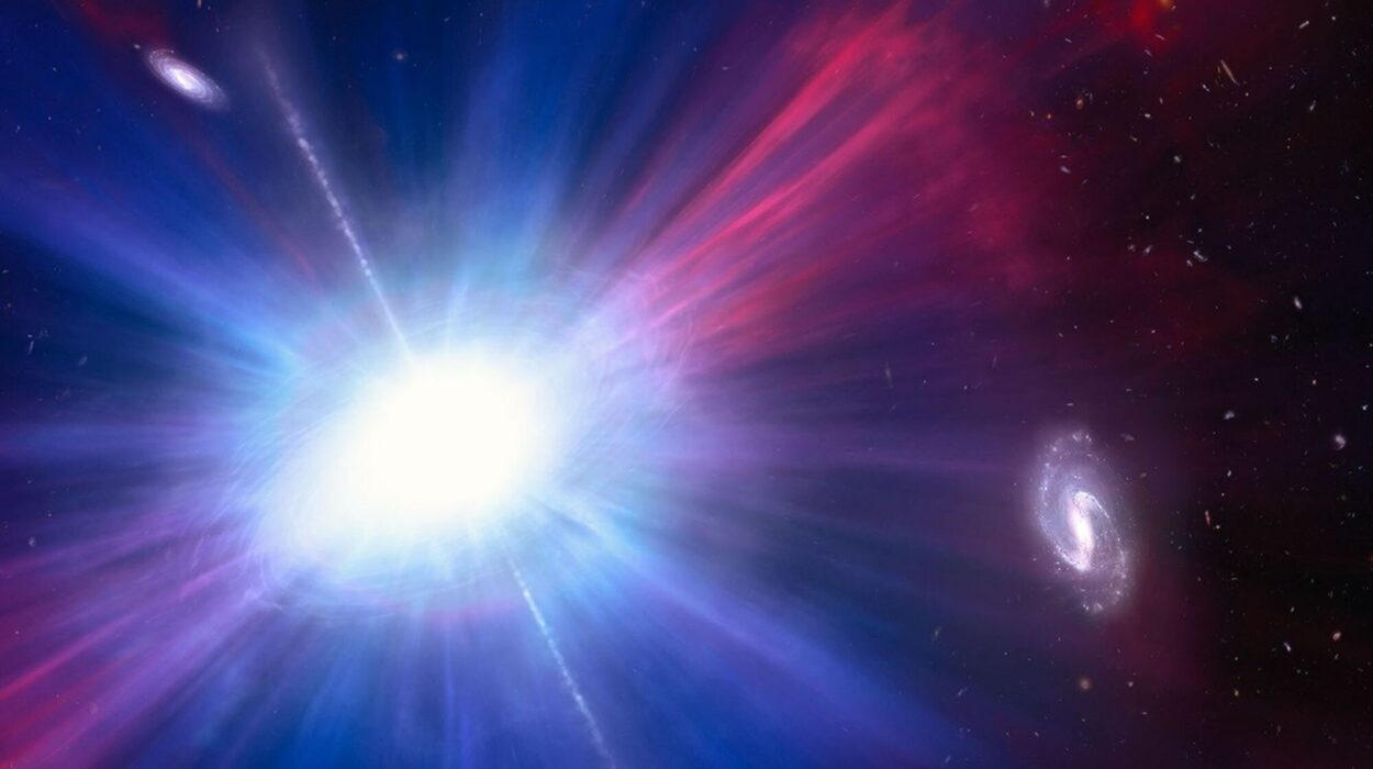 Strange Blue Flashes Are Exploding in Parts of Space Where Nothing Should Exist