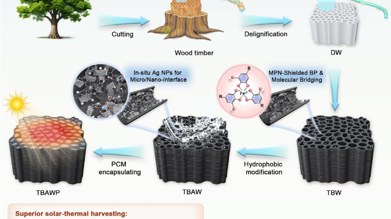 This Reengineered Wood Can Store Sunlight and Keep the Lights on at Night