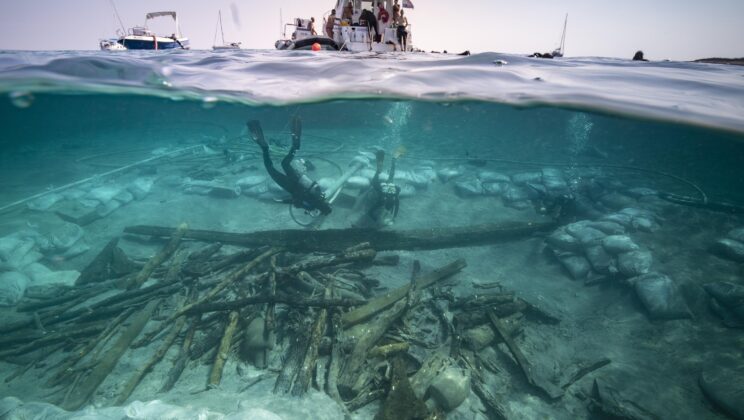 This 2,200 Year Old Shipwreck Was Hidden Inside a High Tech Wax Shield