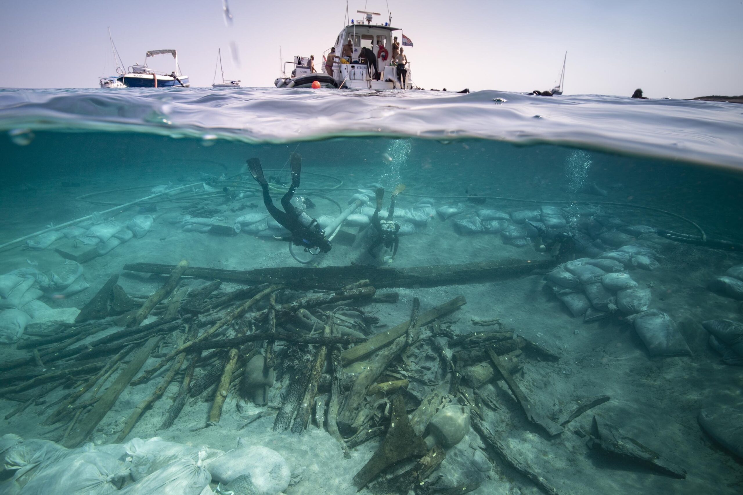 This 2,200 Year Old Shipwreck Was Hidden Inside a High Tech Wax Shield