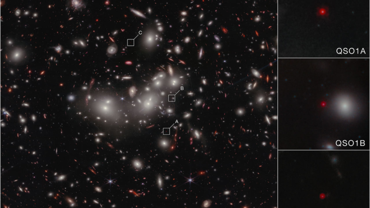 James Webb Finds a Giant Black Hole That May Have Existed Before Its Galaxy