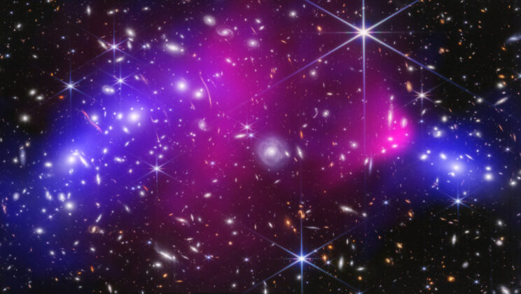 James Webb Telescope Data Challenges Long-Held Dark Matter Evidence in Famous Bullet Cluster