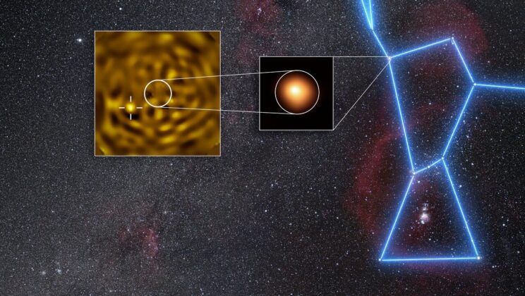 A tiny speck of light emerging only 52 milliarcseconds from the blazing face of Betelgeuse may finally explain why one of the night sky’s most famous stars has spent decades fading and brightening on a mysterious six-year rhythm that astronomers could never fully account for