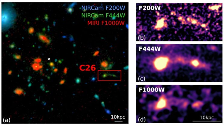 Astronomers May Have Caught a Massive Galaxy Losing the Gas It Needs to Make Stars Just 1.4 Billion Years After the Big Bang