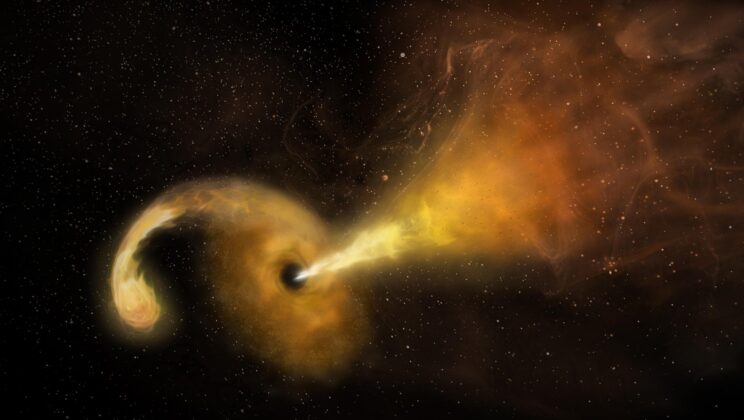 Astronomers Finally Found a Tidal Disruption Event Far from Any Galactic Center, Revealing a Long-Suspected Wandering Black Hole That Shouldn’t Be There