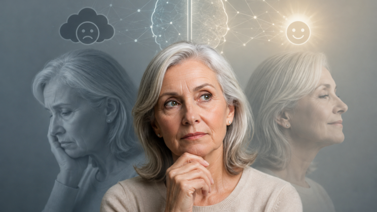 Lifetime experience may help people handle almost any emotion, but calming sadness and disgust appears to depend much more on mental agility