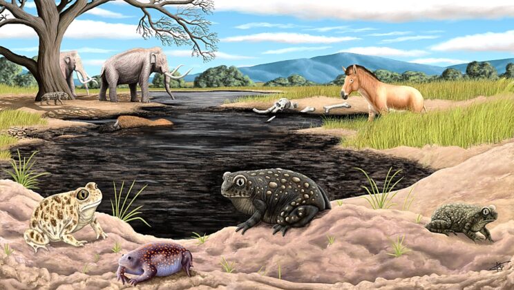 Long-overlooked museum fossils uncovered an extinct toad that disappeared as Southern California’s climate changed