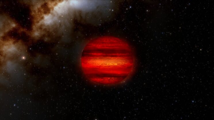 47.8-Jupiter-mass brown dwarf sits in the middle of the brown dwarf desert