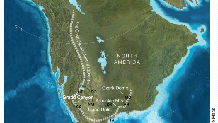 The ancient escarpment that may have erased 8 kilometers of rock from the Grand Canyon